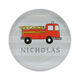 Firetruck 4-Piece Dinnerware Set Image 3 of 5